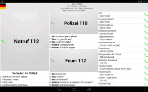 Mobile Notruf-App für Notfälle screenshot 0