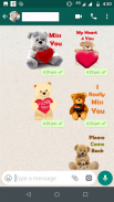 Teddy Bear Sticker - WASticker screenshot 2