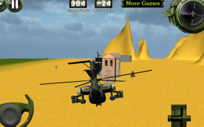 Combat helicopter 3D flight screenshot 6