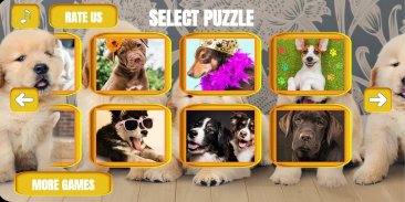 Dogs & puppies jigsaw puzzles screenshot 2