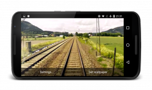 Railroad Video Live Wallpaper screenshot 5