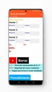 Suma de Vectores screenshot 1