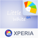 LITTLE™ XPERIA Theme | WHITE 🎨