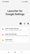 Launcher for Google Settings a screenshot 0