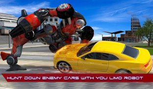 Limo Robot Transformation: Transform Robot Games screenshot 11