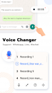 Aplikasi pengubah suara hago - perekam suara efek screenshot 6