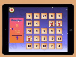 孩子们的圣诞宾果游戏数学 screenshot 3