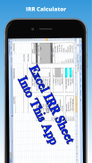 Loan IRR Calculator - Banking Calculator screenshot 4