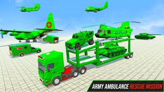 US Army Ambulance Driving Rescue Simulator screenshot 2