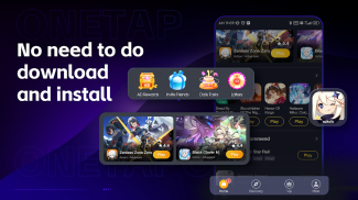 OneTap - Play Cloud Games screenshot 2