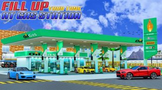 Gas Station driving: New Car Parking Games screenshot 0