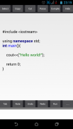 C++ Compiler IDE screenshot 0