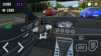 Racing in Car 2020 - POV traffic driving simulator screenshot 0