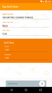 Tap-Drill Chart screenshot 3