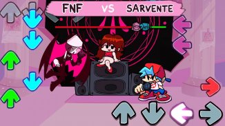 Music Battle: FNF Sarvente Mod screenshot 4