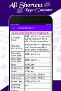 Computer Shortcut Keys Offline 2019 - All Computer screenshot 7