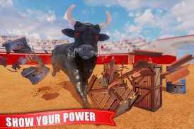 3D 愤怒的公牛的进攻模拟器 screenshot 1