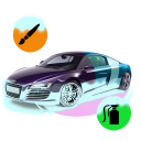 Paint cars Icon