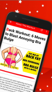 Get Rid Of Back Fat Fast & Naturally - 6 Workouts screenshot 5