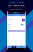 YOcoin wallet, beta version screenshot 2