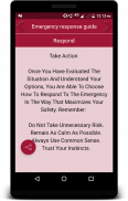 Emergency response guide screenshot 0