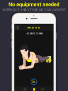 30 Day Plank Challenge Free screenshot 7