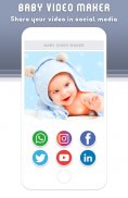 Baby Video Maker With Music screenshot 2