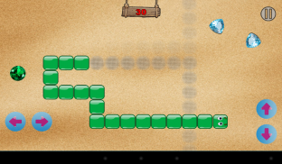 Sand Serpiente HD juego screenshot 5