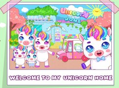Mini Town: Baby Unicorn Games screenshot 2