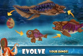 Jurassic Dino Water World-Mundo del agua dino screenshot 1