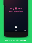 Love Counter Widget screenshot 2