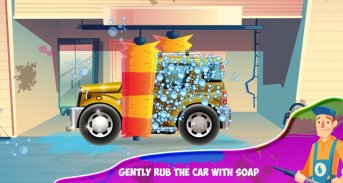 Kids Sports Car Wash Salon Auto Workshop Station screenshot 3