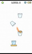 Rotated Cups: Drop Ball into Bucket screenshot 5