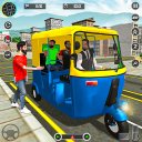 Auto Rickshaw game 3D car game Icon