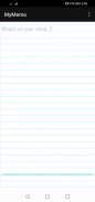 MyMemo-simple Notepad app screenshot 4