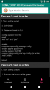 CCNA/CCNP IOS Command Dictionary screenshot 3