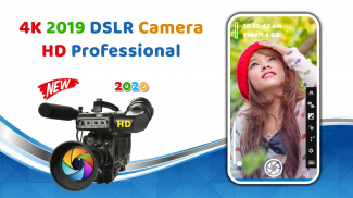 DSLR Selfie Beauty Cam : 4K Ultra DSLR Camera screenshot 1