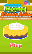 Cooking Game-Eggnog Cheesecake screenshot 5