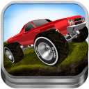 Up Hill Monster Car Racing Icon