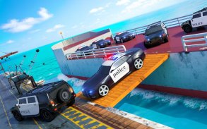 Police Transport Ship Car Simulator screenshot 0