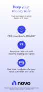Novo - Small Business Checking screenshot 3