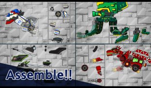 다이노로봇 인피니티 : 공룡 전투 게임, 티렉스 변신 screenshot 10