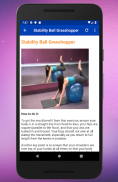 Stability Ball Exercises screenshot 5