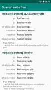 Spanish verbs free screenshot 3