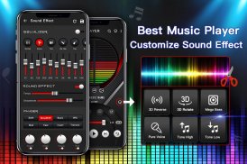 Music Player - Player de áudio com efeito de som screenshot 1