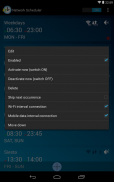 Network Scheduler Wifi 3G BT screenshot 7