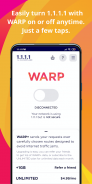 1.1.1.1 + WARP: Safer Internet screenshot 1