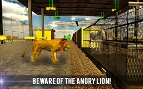 Wild Animal Transport Train 3D screenshot 7