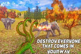 Wütender Hydra Schlangen-Simulator screenshot 4