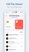 CSV file Viewer : Simple CSV App screenshot 0
